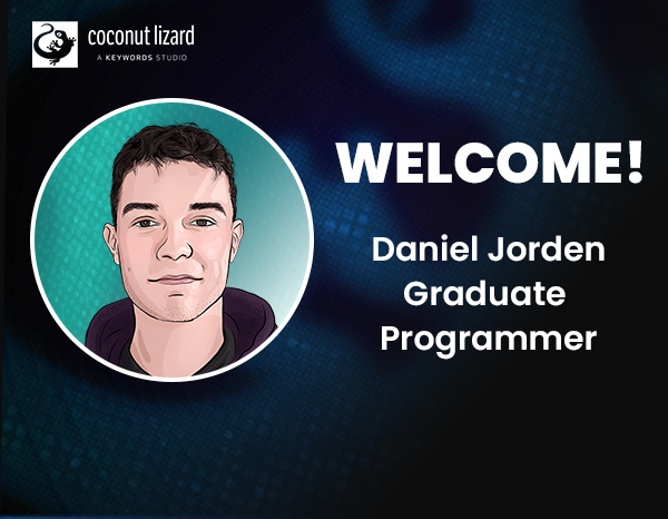 Coconut Lizard welcomes Daniel Jorden, Graduate Programmer to the team!